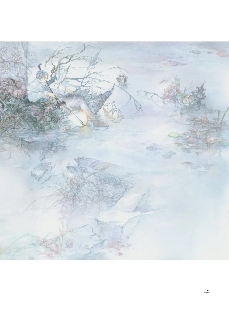 Bone Bird and Night Flowers. Illustrations by Eno